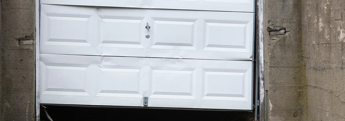 Garage Door Got Hit By A Car Dent Removal in Innisfil, ON