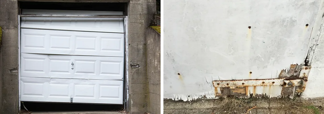 Rotten Commercial Garage Door Repair in Innisfil, ON