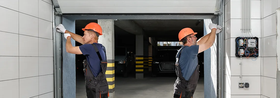 Wooden Garage Door Frame Repair in Innisfil, Ontario