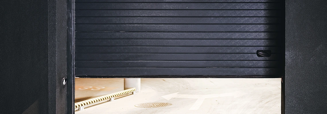 Residential Black Garage Door Installation in Innisfil, ON