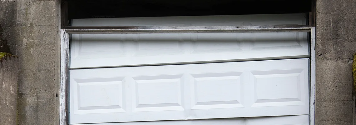 Fallen Commercial Garage Door Repair in Innisfil, Ontario